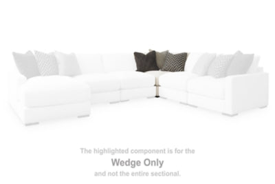 Elissa Court Wedge | Vanilla | Ancho: 104.1cm - Alto: 91.4cm - Prof: 104.1cm