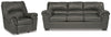 Bladen Sofa and Recliner | Slate | Ancho: 0.0cm - Alto: 0.0cm - Prof: 0.0cm