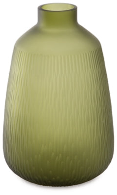 Scottyard Vase | Olive Green | Ancho: 21.0cm - Alto: 33.3cm - Prof: 21.0cm