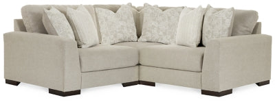Lyndeboro 3-Piece Sectional | Wicker | Ancho: 236.2cm - Alto: 99.1cm - Prof: 236.2cm
