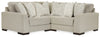 Lyndeboro 3-Piece Sectional | Wicker | Ancho: 236.2cm - Alto: 99.1cm - Prof: 236.2cm