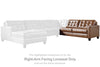 Baskove Right-Arm Facing Loveseat | Auburn | Ancho: 177.8cm - Alto: 91.4cm - Prof: 94.0cm