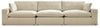 Elyza 3-Piece Sectional Sofa | Linen | Ancho: 365.8cm - Alto: 91.4cm - Prof: 106.7cm