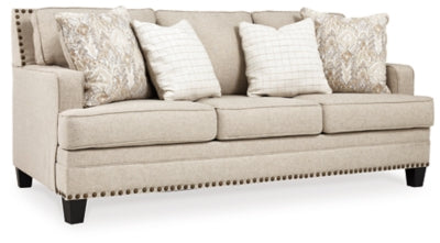 Claredon Sofa | Linen | Ancho: 213.4cm - Alto: 99.1cm - Prof: 101.6cm