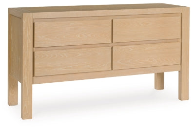 Whittgate Dining Server | Light Brown | Ancho: 157.5cm - Alto: 85.7cm - Prof: 45.7cm