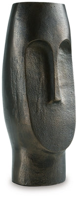 Elanman Vase | Antique Bronze | Ancho: 11.4cm - Alto: 31.8cm - Prof: 12.1cm