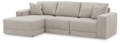 Next-Gen Gaucho 3-Piece Sectional Sofa with Chaise | Gray | Ancho: 320.0cm - Alto: 91.4cm - Prof: 172.7cm