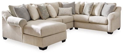 Carnaby 4-Piece Sectional with Chaise | Linen | Ancho: 335.3cm - Alto: 99.1cm - Prof: 264.2cm