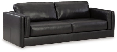 Amiata Sofa | Onyx | Ancho: 243.8cm - Alto: 88.9cm - Prof: 104.1cm