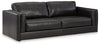 Amiata Sofa | Onyx | Ancho: 243.8cm - Alto: 88.9cm - Prof: 104.1cm