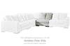 Regent Park Armless Chair | Pewter | Ancho: 99.1cm - Alto: 99.1cm - Prof: 109.2cm