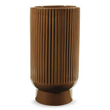 Avalyah Vase (Set of 2) | Burnt Umber | Ancho: 14.9cm - Alto: 30.5cm - Prof: 14.9cm