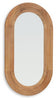 Daverly Accent Mirror | Brown | Ancho: 71.4cm - Alto: 131.8cm - Prof: 4.1cm