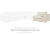 Next-Gen Gaucho Right-Arm Facing Corner Chair | Chalk | Ancho: 124.5cm - Alto: 91.4cm - Prof: 106.7cm