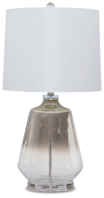 Jaslyn Table Lamp | Silver Finish | Ancho: 37.8cm - Alto: 71.1cm - Prof: 37.8cm