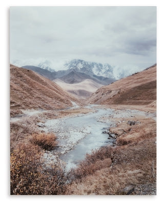 Darinby Wall Art | Gray/Brown/White | Ancho: 92.1cm - Alto: 121.9cm - Prof: 2.2cm
