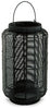 Evonne Lantern | Black | Ancho: 25.4cm - Alto: 43.2cm - Prof: 25.4cm