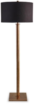 Jenton Floor Lamp | Antique Brass Finish | Ancho: 517.53 - Alto: 1625.6 - Prof : 517.53