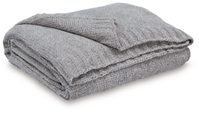 Anawood Throw (Set of 3) | Gray | Ancho: 127.0cm - Alto: 0.6cm - Prof: 152.4cm
