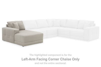 Next-Gen Gaucho Left-Arm Facing Corner Chaise | Gray | Ancho: 104.1cm - Alto: 91.4cm - Prof: 172.7cm