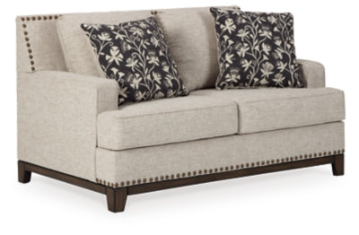 Ballina Loveseat | Linen | Ancho: 160.0cm - Alto: 96.5cm - Prof: 101.6cm