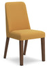 Lyncott Dining Chair | Mustard/Brown | Ancho: 47.0cm - Alto: 92.7cm - Prof: 63.8cm