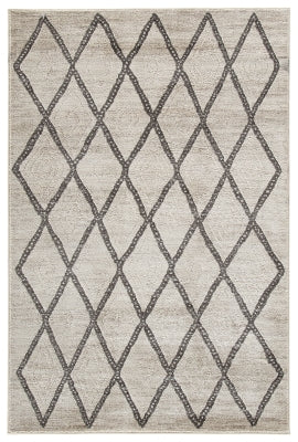 Jarmo 7'10" x 9'10" Rug | Cream/Gray | Ancho: 2387.6 - Alto: 11.0 - Prof : 2997.2