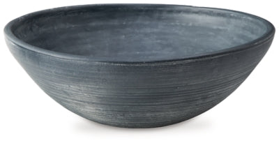 Meadie Bowl | Distressed Blue | Ancho: 41.3cm - Alto: 14.9cm - Prof: 41.3cm