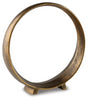 Ryandale Sculpture (Set of 2) | Antique Brass Finish | Ancho: 27.9cm - Alto: 29.2cm - Prof: 7.0cm
