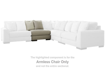 Lyndeboro Armless Chair | Wicker | Ancho: 99.1cm - Alto: 99.1cm - Prof: 111.8cm
