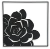 Ellyse Wall Decor | Black | Ancho: 61.0cm - Alto: 61.0cm - Prof: 1.3cm