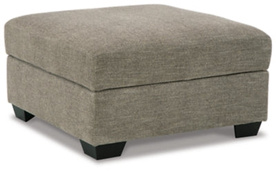 Creswell Ottoman With Storage | Stone | Ancho: 91.4cm - Alto: 53.3cm - Prof: 91.4cm