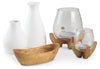 Colleigh Accessory Set (Set of 5) | White/Brown | Ancho: 266.7 - Alto: 63.5 - Prof : 266.7