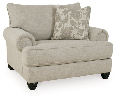 Asanti Oversized Chair | Fog | Ancho: 129.5cm - Alto: 101.6cm - Prof: 111.8cm