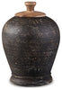 Barric Jar | Antique Black | Ancho: 228.6 - Alto: 342.9 - Prof : 228.6