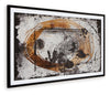 Clefting Wall Art | Black/Caramel/Tan | Ancho: 159.1cm - Alto: 94.0cm - Prof: 4.4cm