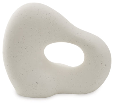 Arthrow Sculpture | Off White | Ancho: 32.7cm - Alto: 27.9cm - Prof: 15.2cm