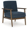 Bixler Accent Chair | Navy | Ancho: 63.2cm - Alto: 86.4cm - Prof: 78.4cm