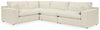 Next-Gen Gaucho 4-Piece Sectional | Chalk | Ancho: 3403.6 - Alto: 1016.0 - Prof : 2336.8