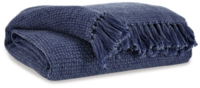 Yasmin Throw (Set of 3) | Navy | Ancho: 127.0cm - Alto: 0.0cm - Prof: 152.4cm