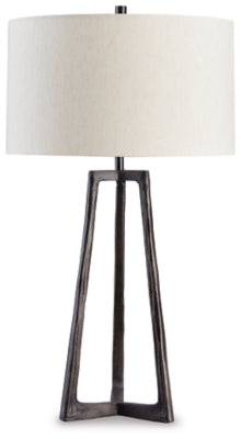 Ryandale Table Lamp | Antique Black | Ancho: 51.1cm - Alto: 88.3cm - Prof: 51.1cm