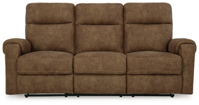 Edenwold Reclining Sofa | Brindle | Ancho: 218.4cm - Alto: 101.6cm - Prof: 101.6cm