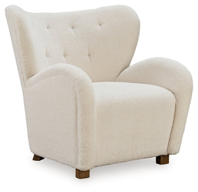Larbell Accent Chair | Ecru | Ancho: 86.7cm - Alto: 83.2cm - Prof: 81.9cm
