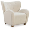 Larbell Accent Chair | Ecru | Ancho: 86.7cm - Alto: 83.2cm - Prof: 81.9cm