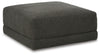 Evey Oversized Accent Ottoman | Granite | Ancho: 101.6cm - Alto: 45.7cm - Prof: 101.6cm
