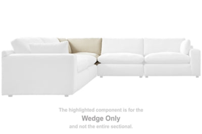 Elyza Wedge | Linen | Ancho: 104.1cm - Alto: 88.9cm - Prof: 104.1cm