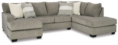 Creswell 2-Piece Sectional with Chaise | Stone | Ancho: 317.5cm - Alto: 99.1cm - Prof: 221.0cm