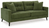 Bixler Sofa | Olive | Ancho: 200.7cm - Alto: 94.0cm - Prof: 96.5cm