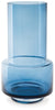 Bealen Vase | Dark Blue | Ancho: 17.8cm - Alto: 34.3cm - Prof: 17.8cm