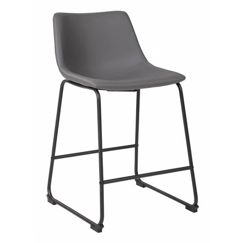 Centiar Counter Height Bar Stool | Gray | Ancho: 47.6cm - Alto: 87.6cm - Prof: 54.6cm